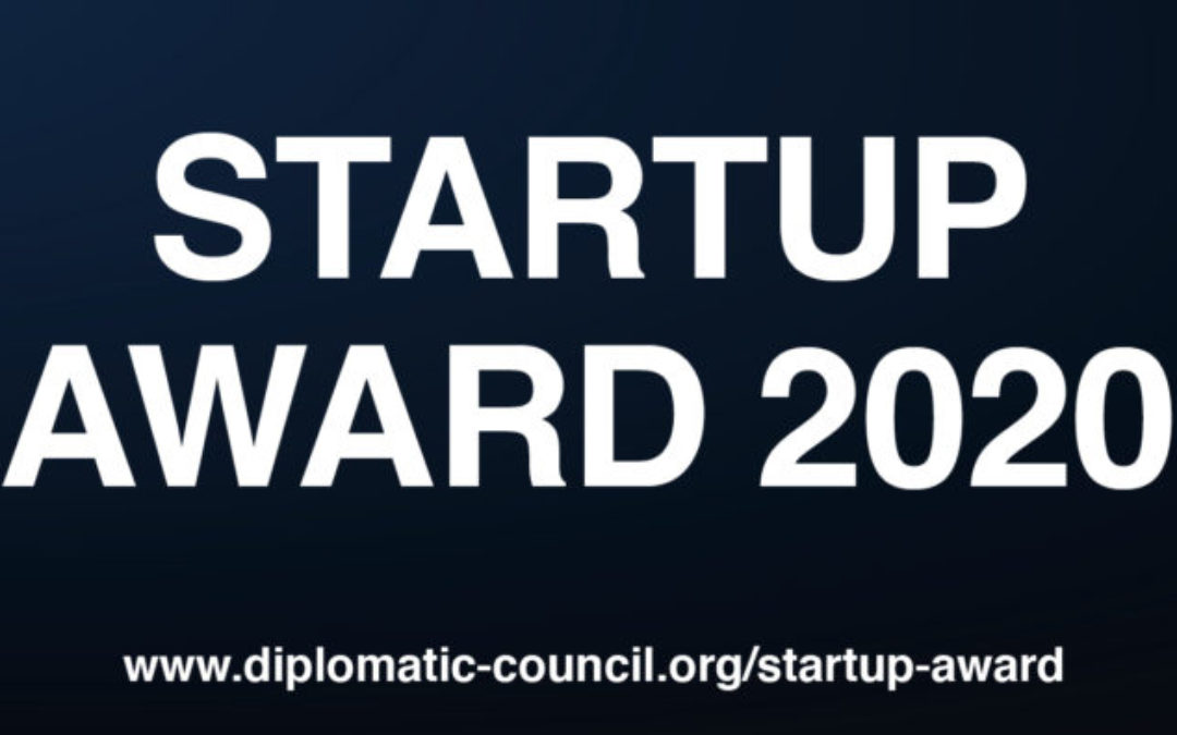 Diplomatic Council Startup Leadership Award 2020