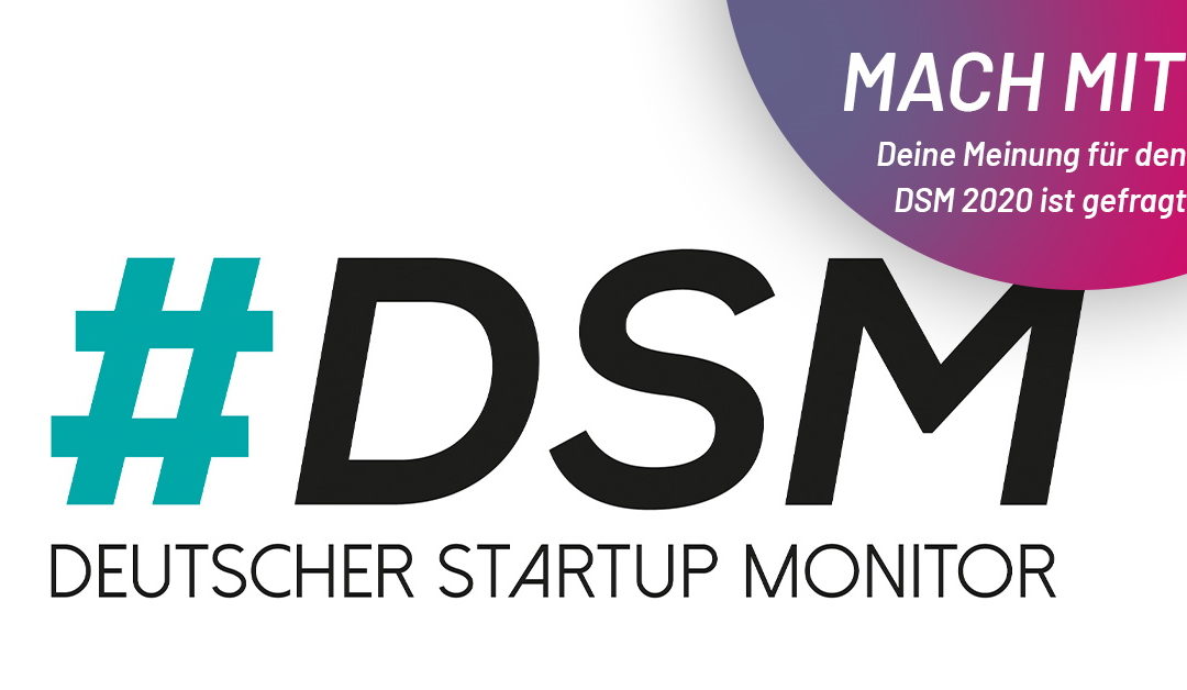 Befragung zum Deutschen Startup Monitor (DSM) gestartet