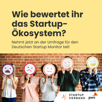 Deutscher Startup Monitor 2022: Befragung bis 26. Juni verlängert